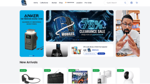 GQ Mobiles website design preview